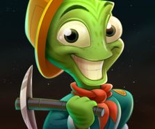 Character art for mobile game Martian Miner